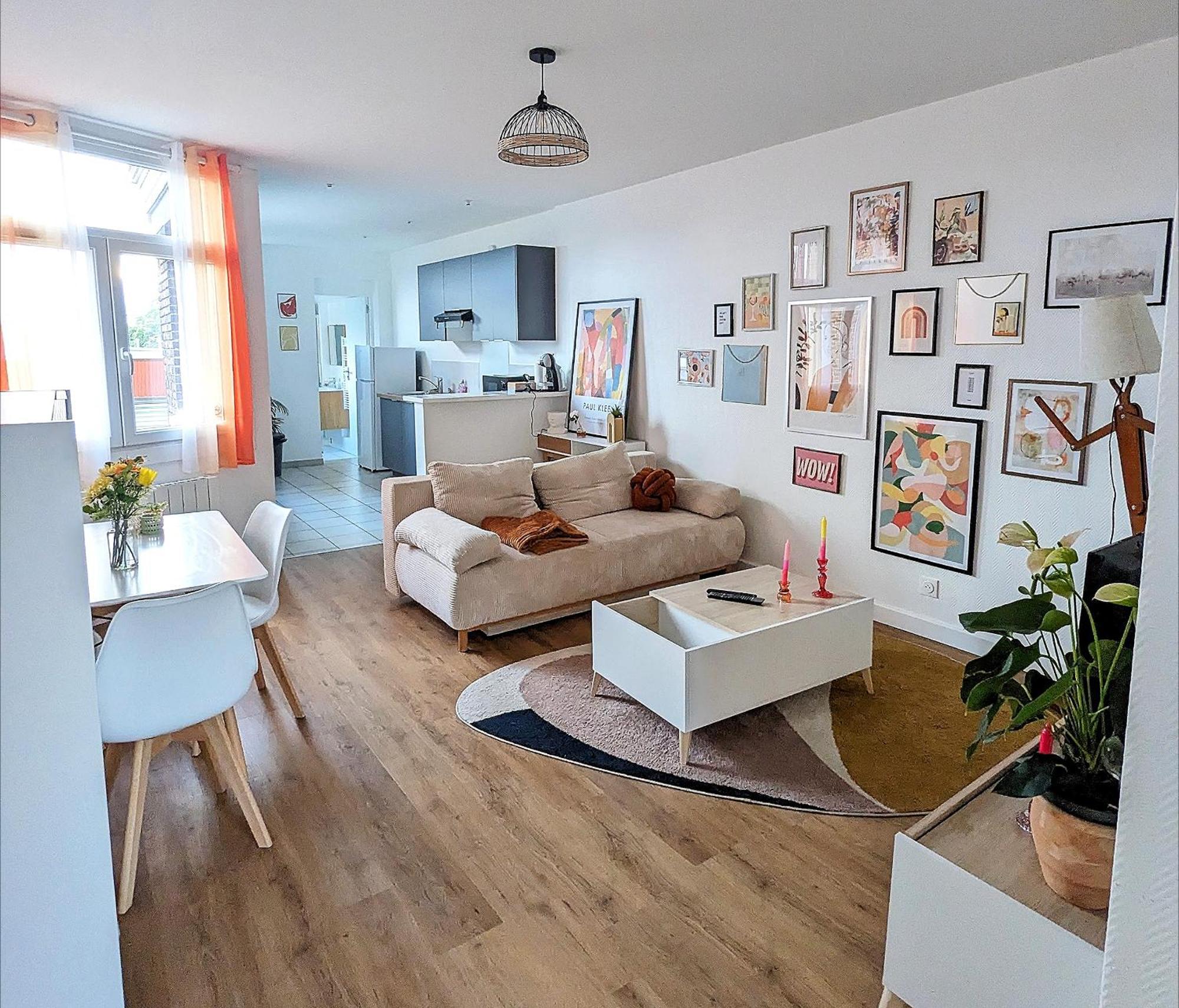 Appartamento Le Design *Vieux Lille*Parking Gratuit*Fibre La Madeleine  Esterno foto